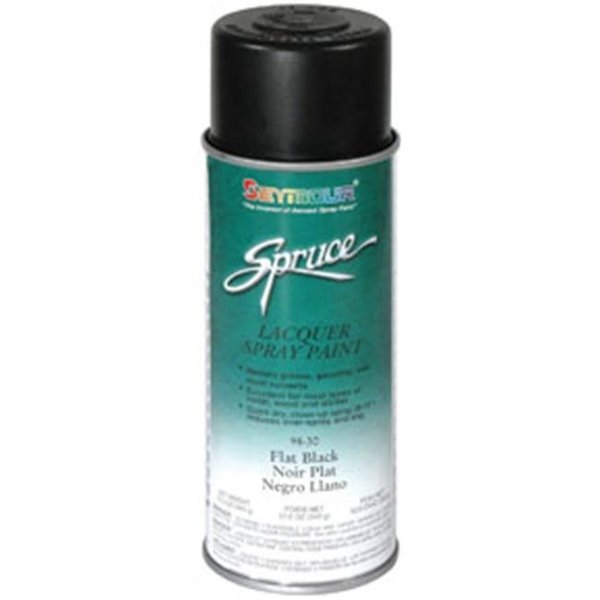 Seymour Of Sycamore Seymour of Sycamore 98-30 Flat Black Lacquer Aerosol SEY-98-30